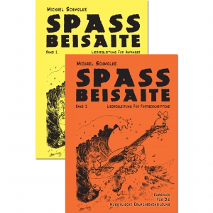 Michael Schmolke: SPASS BEISAITE Bundle Bd1+2. Liedbegleitung für Anfänger und Fortgeschrittene. Gratisversand.