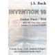 Michael Schmolke | J.S. Bach: Invention 10, BWV 781 | 2-3 Guitars |  Ebook + Audio | SPASS BEISAITE Musikverlag | Ebook-Cover